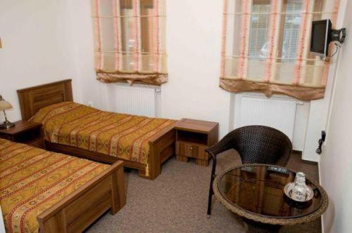 Hotel Satyam Brno Rum bild