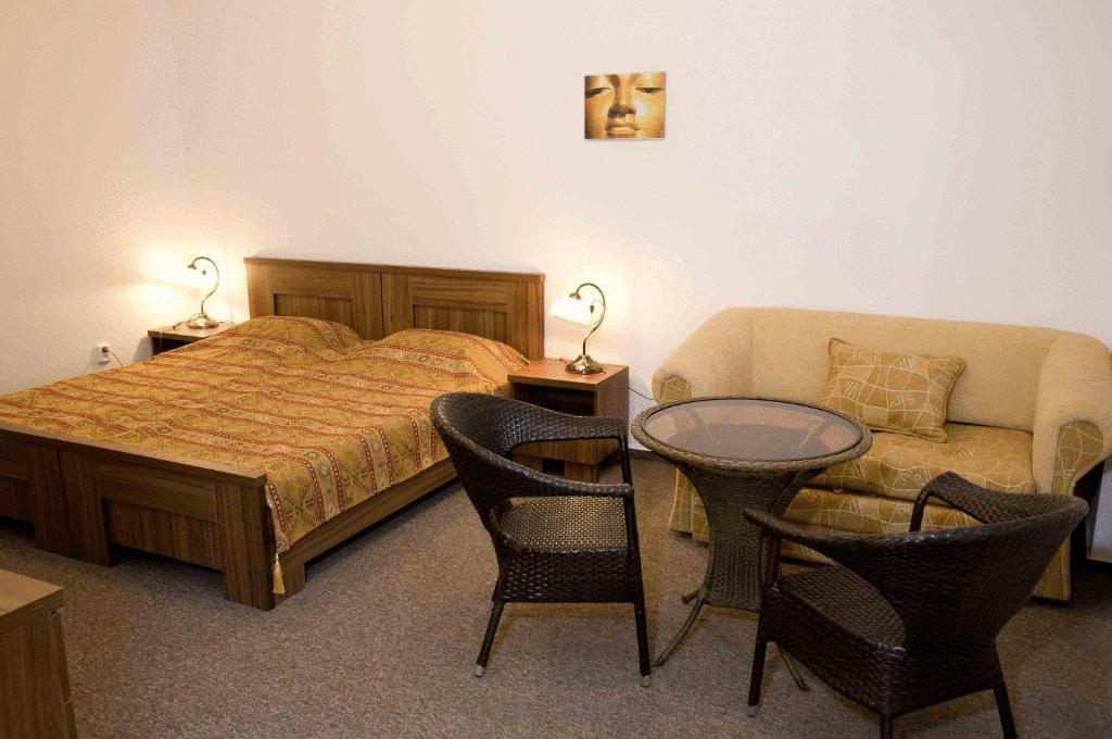 Hotel Satyam Brno Rum bild